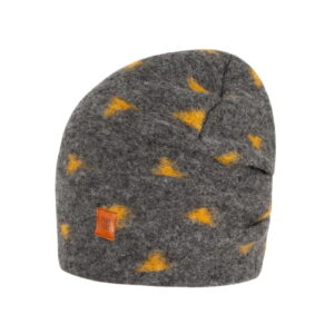 Pure Pure Wollwalk Mini Beanie grau bernstein