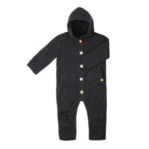 Pure Pure Wollwalk Overall anthrazit recycled