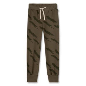 Sanetta Pure Jogginghose Pinselstrich oliv