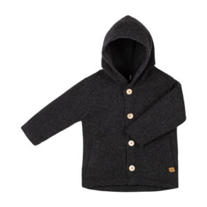 Pure Pure Wollwalk Jacke anthrazit recycled