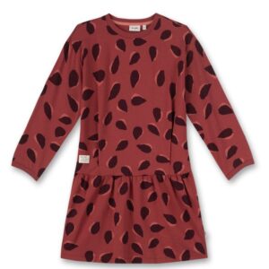 Sanetta-Kleid Rot Tropfen