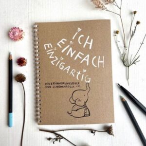 Schönegrüsse Meilensteinbuch *Ich einfach einzigartig*