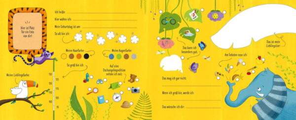 Mein Dschungel voller Freunde – Das Kindergartenalbum – Bild 2