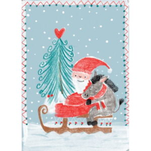 Schönegrüsse Postkarte Winter - Samichlaus