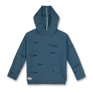 Optimist-Sweatshirt mit Kapuze blau Freedom