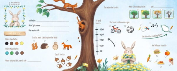 Schuhuuu – Alle meine Freunde – Das Kindergartenalbum (Waldtiere) – Bild 4