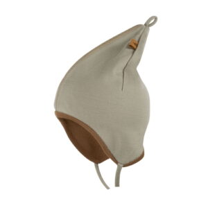 Pure Pure Baby Merino-Zipfelmütze seagrass