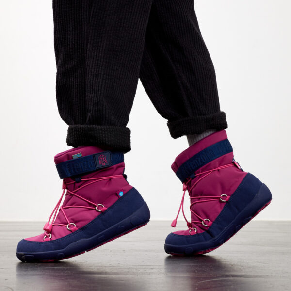 Affenzahn Schneestiefel Vegan Snowy - Flamingo – Bild 2