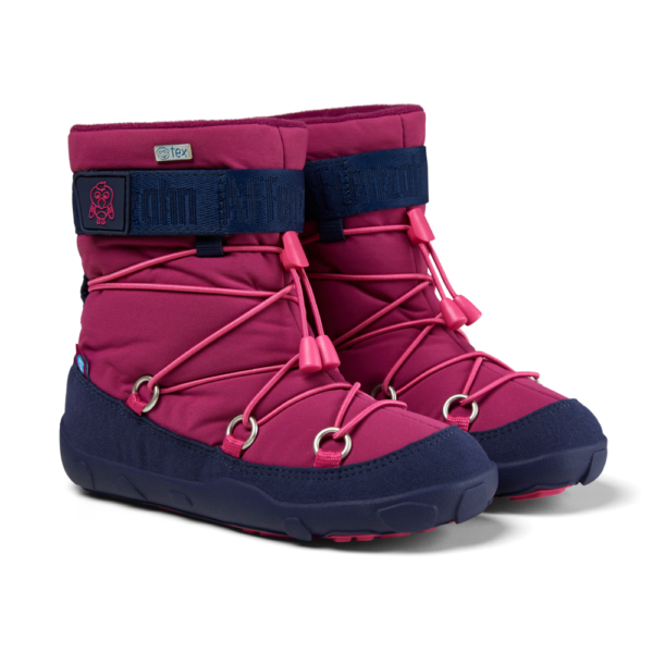 Affenzahn Schneestiefel Vegan Snowy - Flamingo – Bild 3