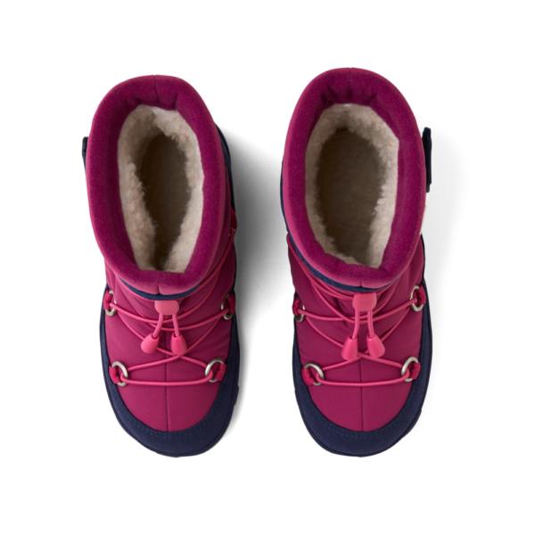 Affenzahn Schneestiefel Vegan Snowy - Flamingo – Bild 4