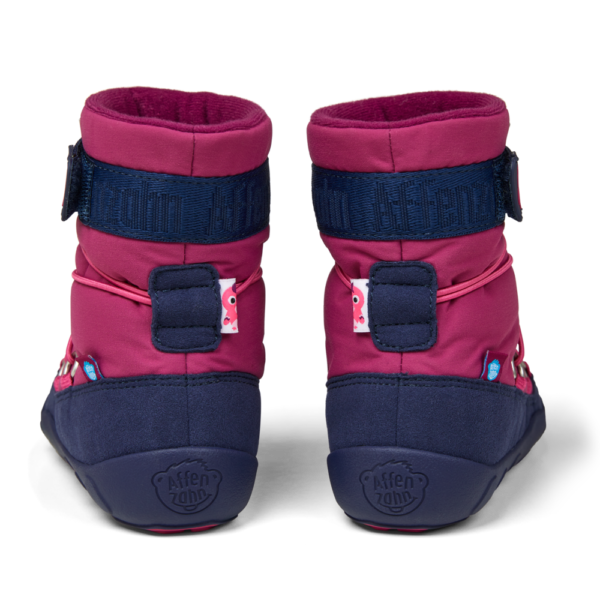 Affenzahn Schneestiefel Vegan Snowy - Flamingo – Bild 8