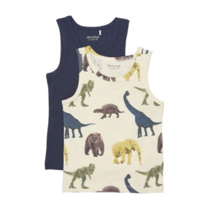 Minymo 2er Pack Unterleibchen Dino & Co.