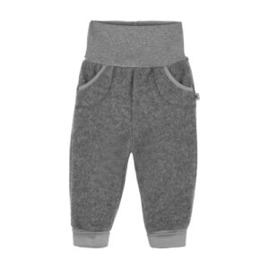 Pure Pure Wollfleece Hose schiefer melange