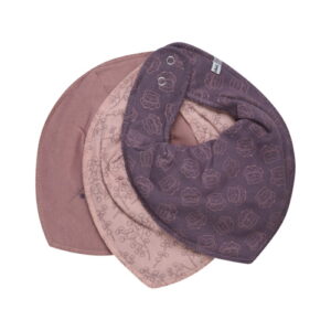 Pippi Bandana Bib Eulen und Katze