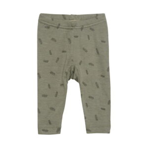 Fixoni Woll-Seide Leggings Deep Lichen Green
