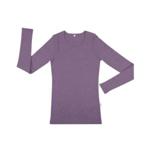 MaM Merinowoll Langarmshirt Dusty Grape