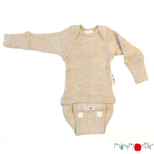 Manymonths Body/Shirt langarm Toasted Coconut