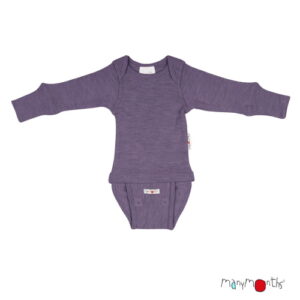 Manymonths Body/Shirt langarm Dusty Grape