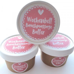 Wochenbett Massagebutter