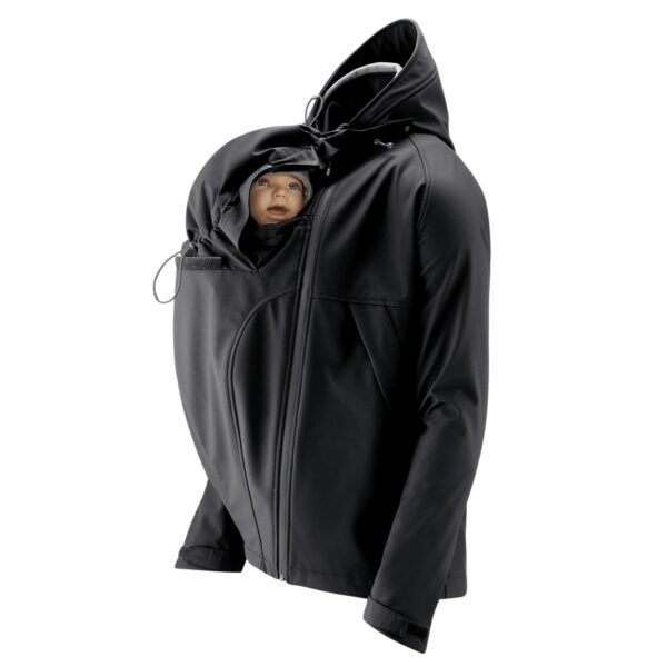 mamalila Softshell-Tragejacke Männer Allrounder – Bild 3