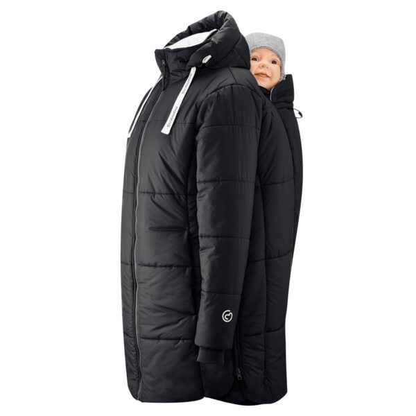 mamalila Winter-Tragemantel Copenhagen schwarz – Bild 3