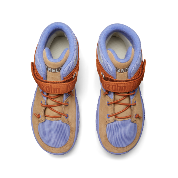 Wintersneaker Leder Dreamer - Pflaumenblau – Bild 4