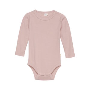 Celavi Bambusviskose-Baumwoll Body langarm rose cloud
