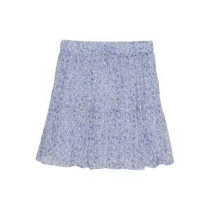 Creamie leichter Rock Blumen blau