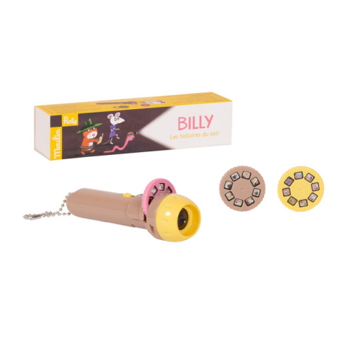 Moulin Roty Geschichten-Taschenlampe beige