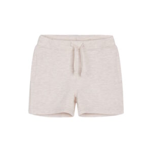 Hust&Claire Bambusviskose Sweat Shorts weissmeliert