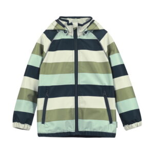 Minymo Softshelljacke gestreift Blue Nights