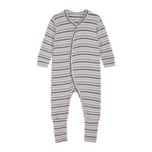 Hust&Claire Bambusviskose Einteiler gestreift lavender