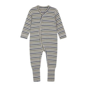 Hust&Claire Bambusviskose Einteiler gestreift turtle green