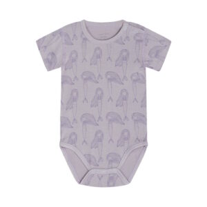 Hust&Claire Bambusviskose-Body Meerjungfrau lilac