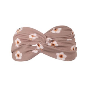 Pure Pure Stirnband Flowers on Taupe