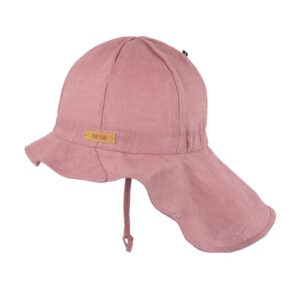 Pure Pure Sommermütze Leinen faded rose