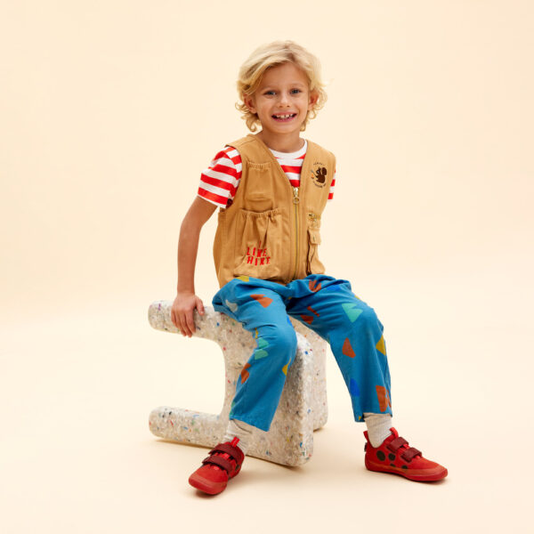 Affenzahn Barfußschuh Cotton Lucky Marienkäfer – Bild 2