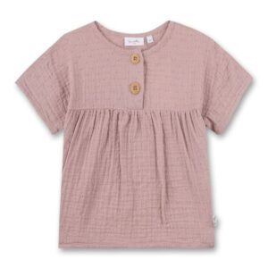 Mädchen-Bluse Musselin Rosa