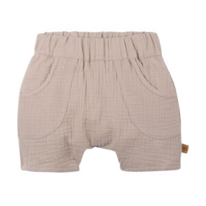 Pure Pure kurze Mini Hose aus Musselin oat