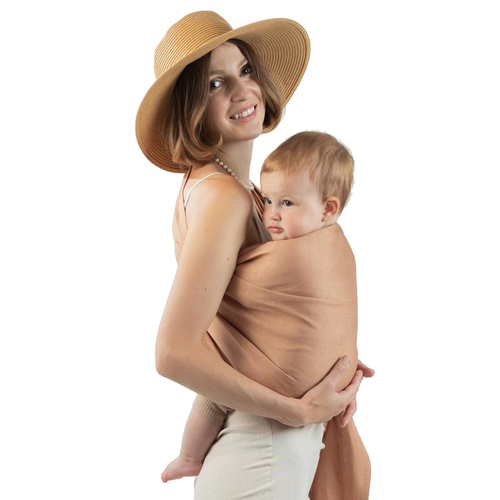 Isara Caramel Bambus Ringsling – Bild 2