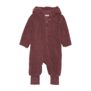 Minymo Plüschoverall Roan Rouge