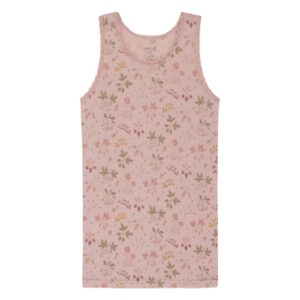 Hust&Claire Woll-Seide Tanktop Erdbeeren rosa