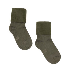 Hust & Claire Woll-Bambus Socken grün