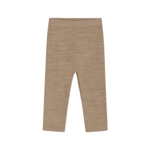 Hust&Claire Woll-Bambus Leggings braunmeliert