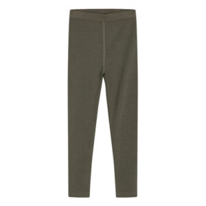 Hust&Claire Woll-Bambus Leggings grün