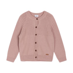 Hust & Claire Woll Cardigan rosa