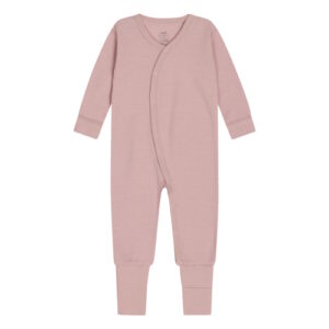 Hust&Claire Wolljersey Strampler rosa