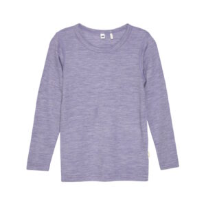 Celavi Merinowoll Langarmshirt Dusk