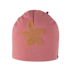 Pure Pure Mini Beanie Interlock Merinowolle dusty pink