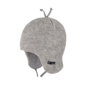 Pure Pure Wollfleece Bindemütze moonrock